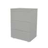 Archivero horizontal elite 3 gavetas gris