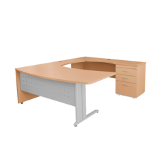 Modulo ejecutivo bari con lateral derecho arce
