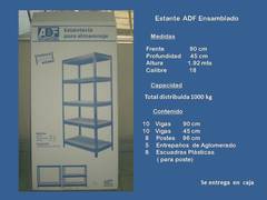 Estante adf ensamblado cal 18